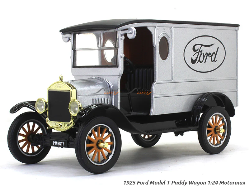 1925 Ford Model T Paddy Wagon 1:24 Motormax diecast scale model car