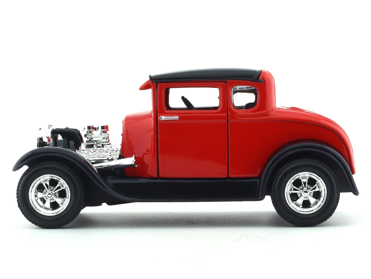 1929 Ford Model A Red 1:24 Maisto licensed diecast alloy scale model car - Image 2
