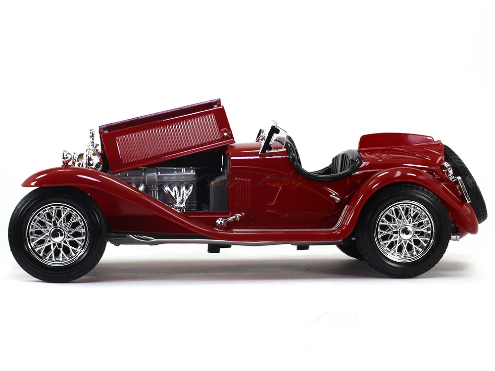 1932 Alfa Romeo 8C 2300 Spider Touring 1:18 Bburago diecast Scale Model car - Image 8