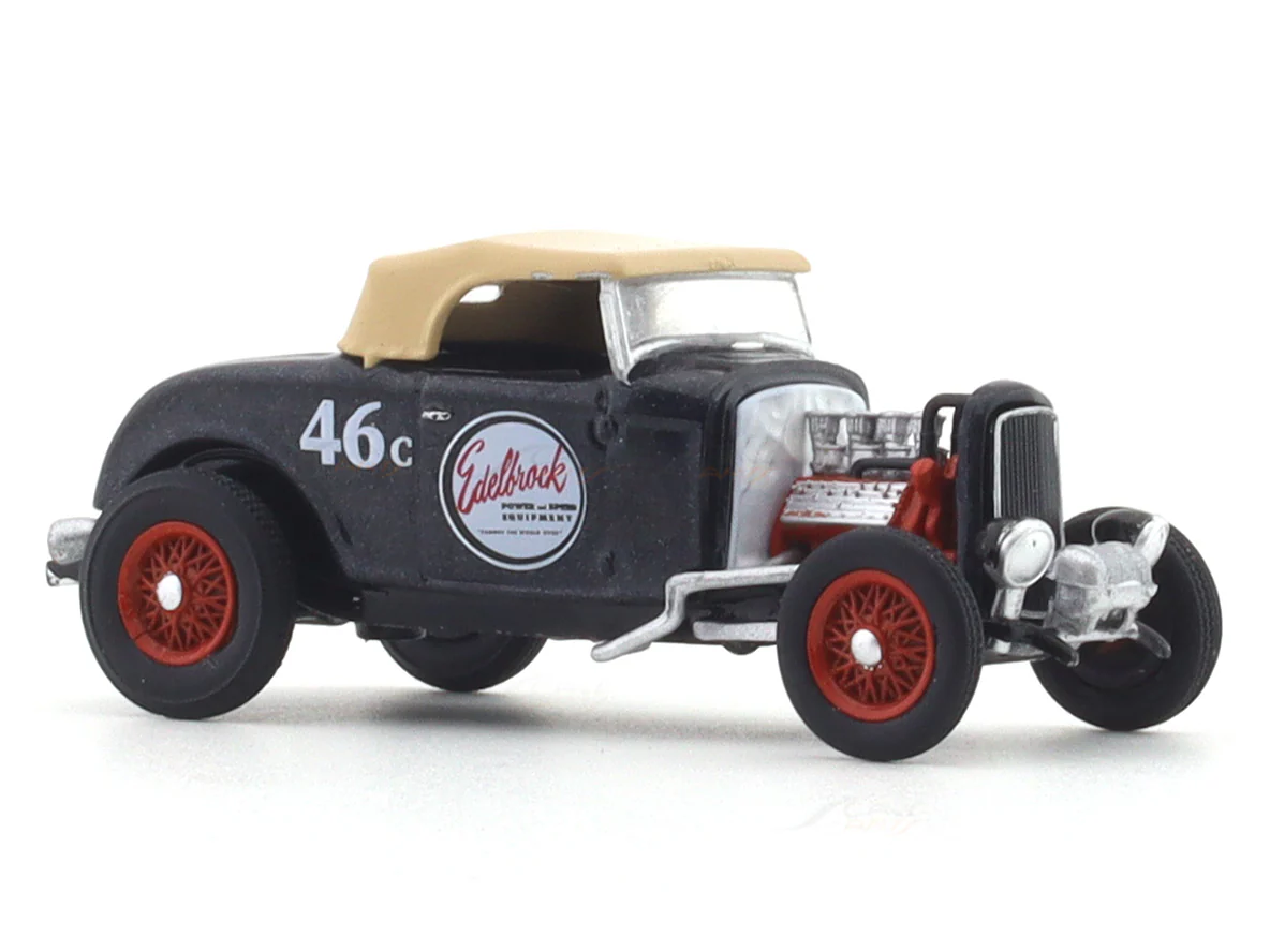 1932 Ford Roadster Edlebrock 1:64 M2 Machines licensed diecast scale model car 32500-97 - Image 6