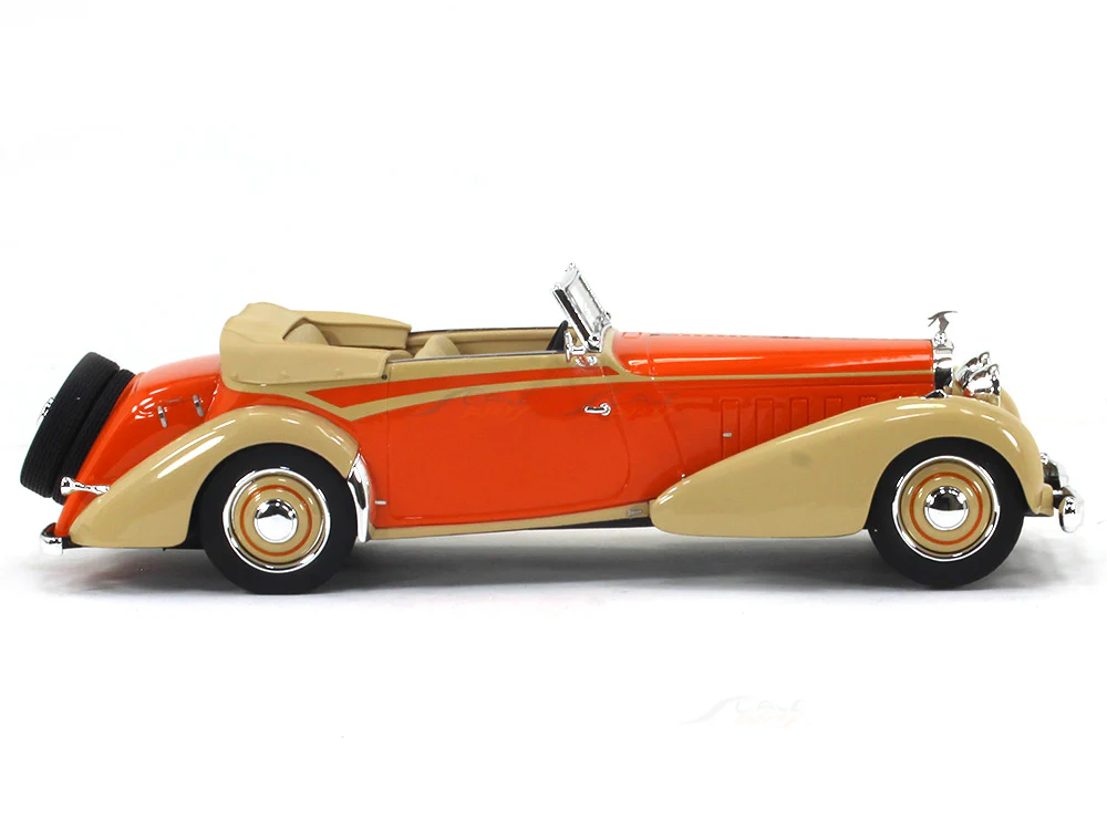 1934 Hispano Suiza J12 open Convertible by Vanvooren 1:43 Esval models scale model car - Image 5