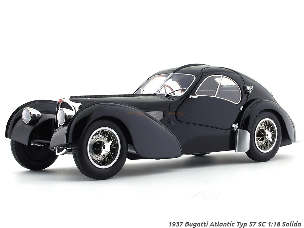 1937 Bugatti Atlantic Typ 57 SC 1:18 Solido diecast Scale Model collectible