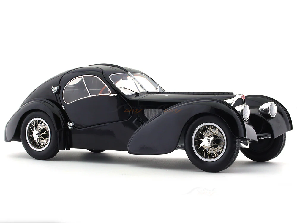 1937 Bugatti Atlantic Typ 57 SC 1:18 Solido diecast Scale Model collectible - Image 6