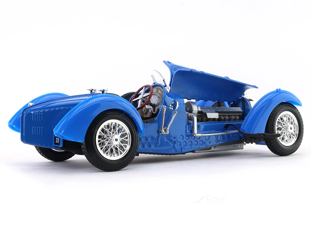 1939 Bugatti Type 59 1:18 Bburago diecast scale model car collectible - Image 4