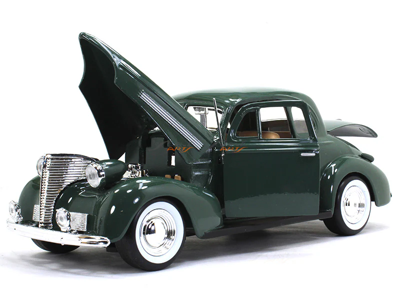 1939 Chevrolet Coupe 1:24 Motormax diecast scale model car - Image 4