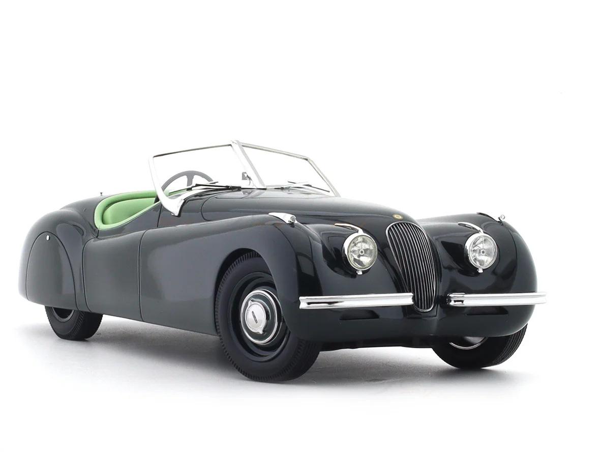 1948 Jaguar XK120 OTS green 1:18 Cult Models resin Scale Model car collectible - Image 7