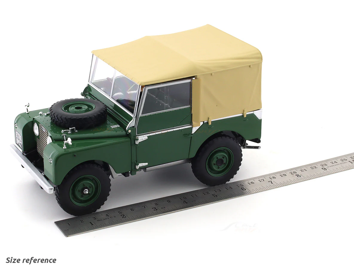 1948 Land Rover Series I green 1:18 Minichamps diecast Scale Model collectible - Image 20