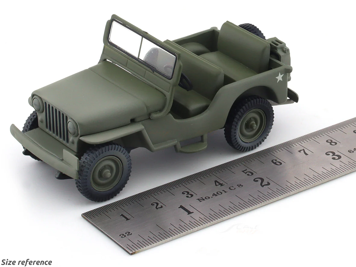 1950 Jeep Willy’s M38 MASH 1:43 Greenlight diecast scale model car collectible - Image 8
