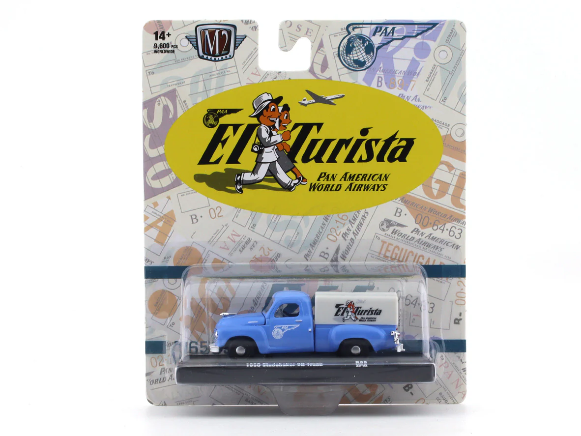 1950 Studebaker 2R Truck 1:64 M2 Machines diecast scale model collectible - Image 10