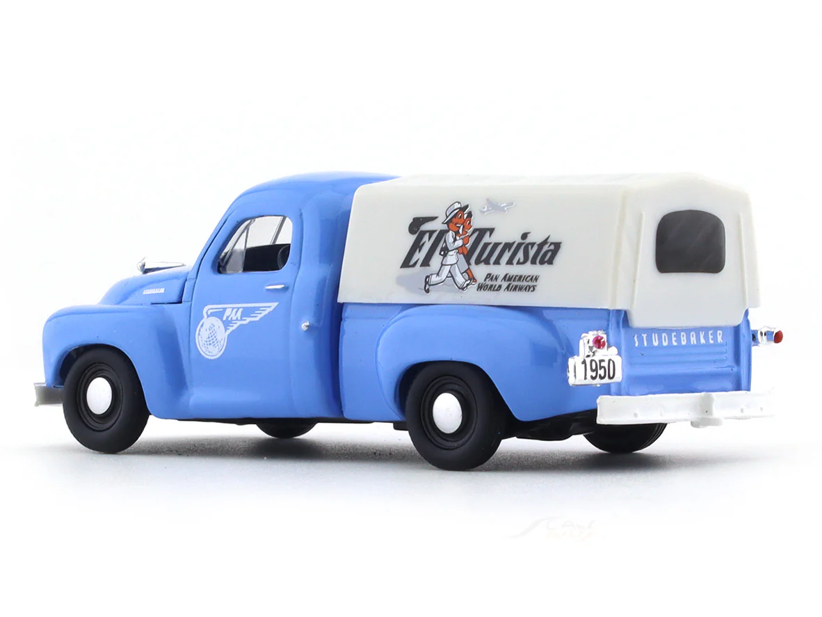 1950 Studebaker 2R Truck 1:64 M2 Machines diecast scale model collectible - Image 3