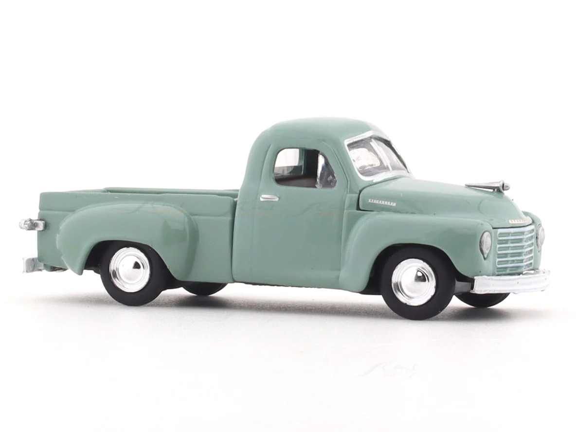 1950 Studebaker 2R Truck green 1:64 M2 Machines licensed diecast scale model car 11228-118 - Image 6