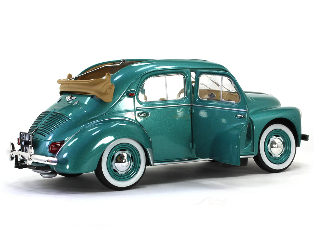 1951 Renault 4CV convertible 1:18 Solido scale model car collectible - Image 10