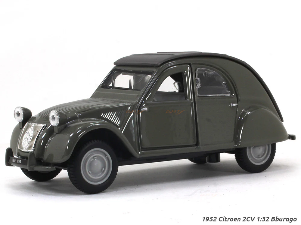 1952 Citroen 2CV 1:32 Bburago diecast Scale Model Car