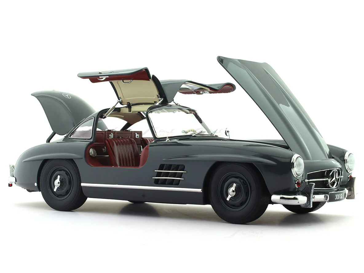 1954-57 Mercedes-Benz 300 SL Gullwing W198 1:12 Schuco diecast scale model car collectible - Image 14