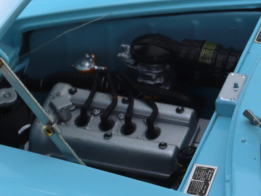 1954 Alfa-Romeo Giulietta Sprint Coupe Blue 1:18 Kyosho diecast scale model miniature - Image 18
