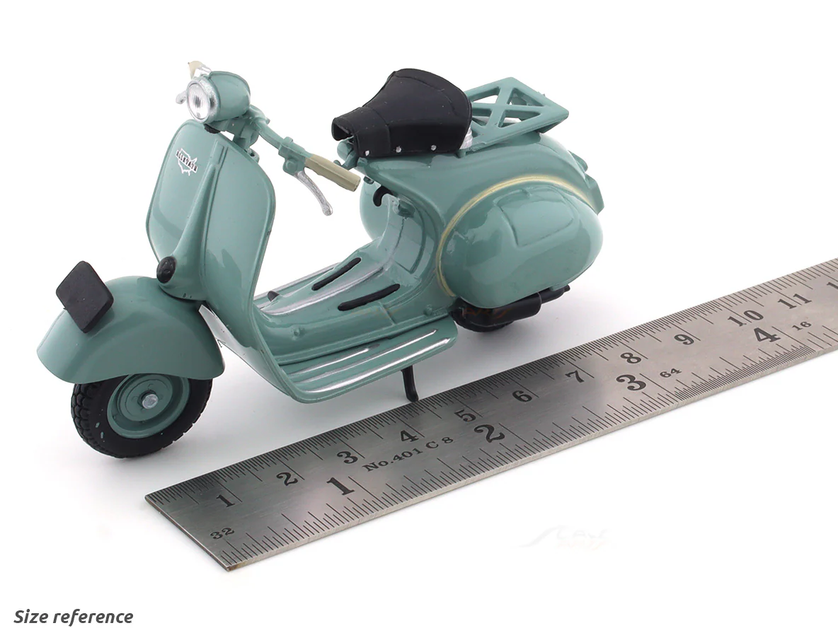 1954 Vespa 125 Allstate 1:18 diecast scale model scooter bike collectible - Image 7