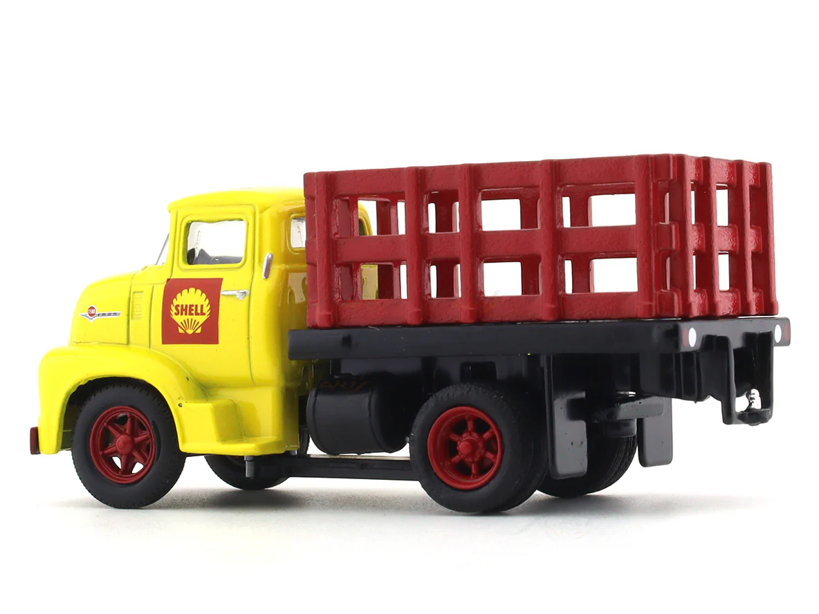 1956 Ford COE Stake Bed Shell 1:64 M2 Machines diecast hauler scale model - Image 3