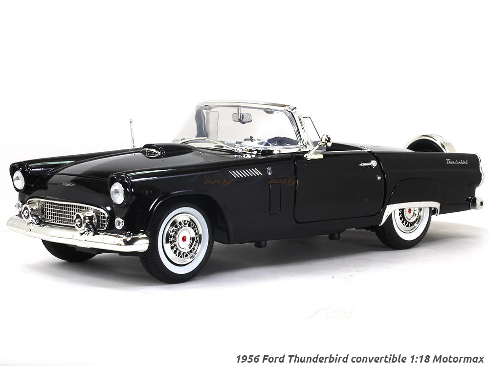 1956 Ford Thunderbird convertible 1:18 Motormax diecast scale model car