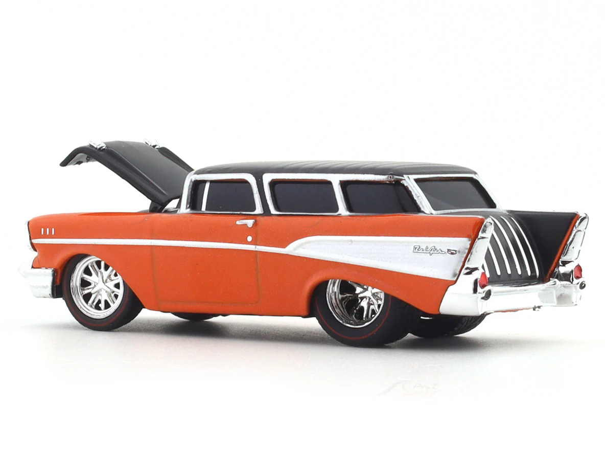 1957 Chevrolet Nomad 1:64 M2 Machines licensed diecast scale model car 82161-28 - Image 9