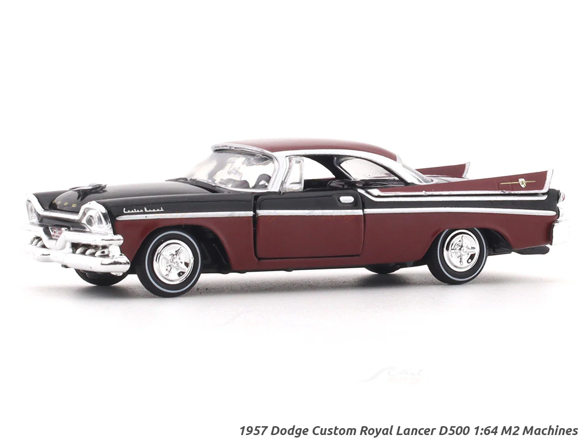 1957 Dodge Custom Royal Lancer D500 1:64 M2 Machines licensed diecast scale model car 32500-91