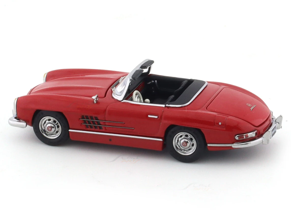 1957 Mercedes-Benz 300 SL W198 red hardtop 1:64 ZF Club diecast scale model car collectible - Image 14