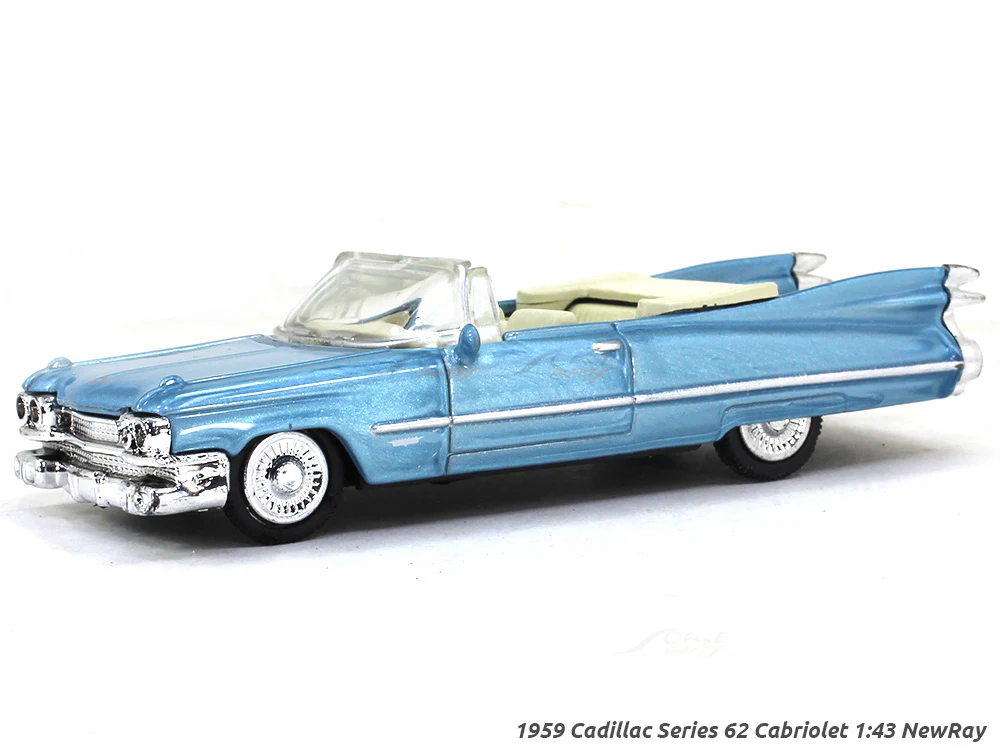 1959 Cadillac Series 62 Cabriolet 1:43 NewRay diecast Scale Model Car