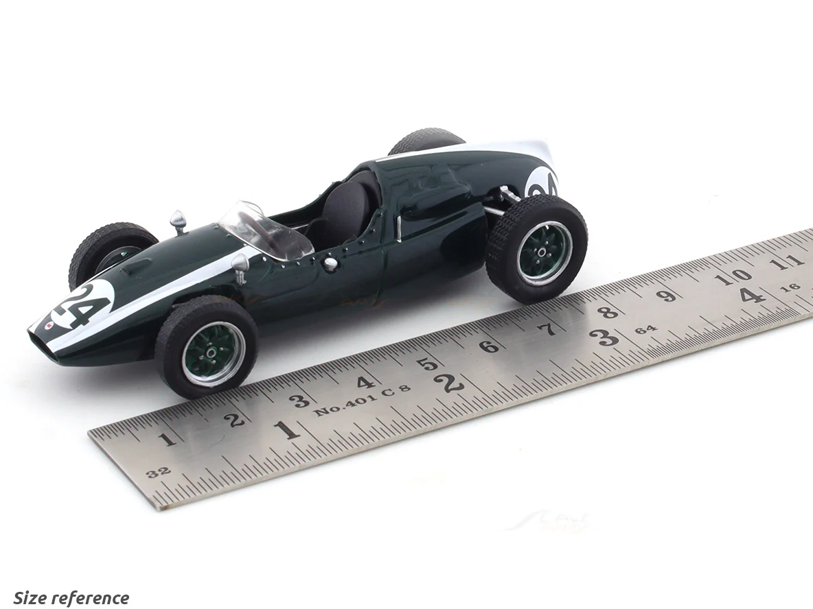 1959 Cooper T51 Jack Brabham No 24 1:43 Formula 1 diecast scale model car collectible - Image 9
