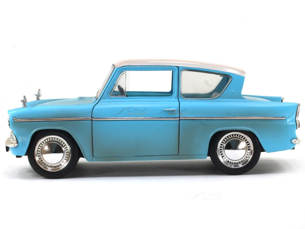 1959 Ford Anglia Harry Potter 1:24 Jada scale model car - Image 3