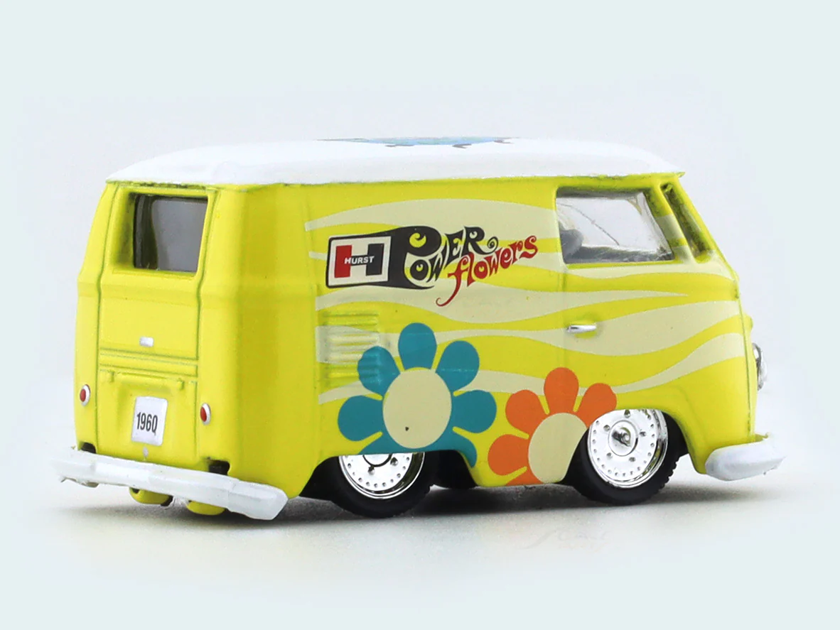 1960 Volkswagen Delivery Van “HURST” 1:64 M2 Machines diecast scale model collectible - Image 4