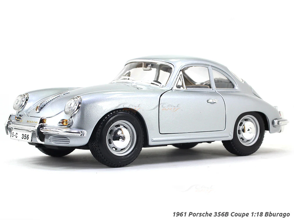 1961 Porsche 356B Coupe 1:18 Bburago diecast Scale Model car