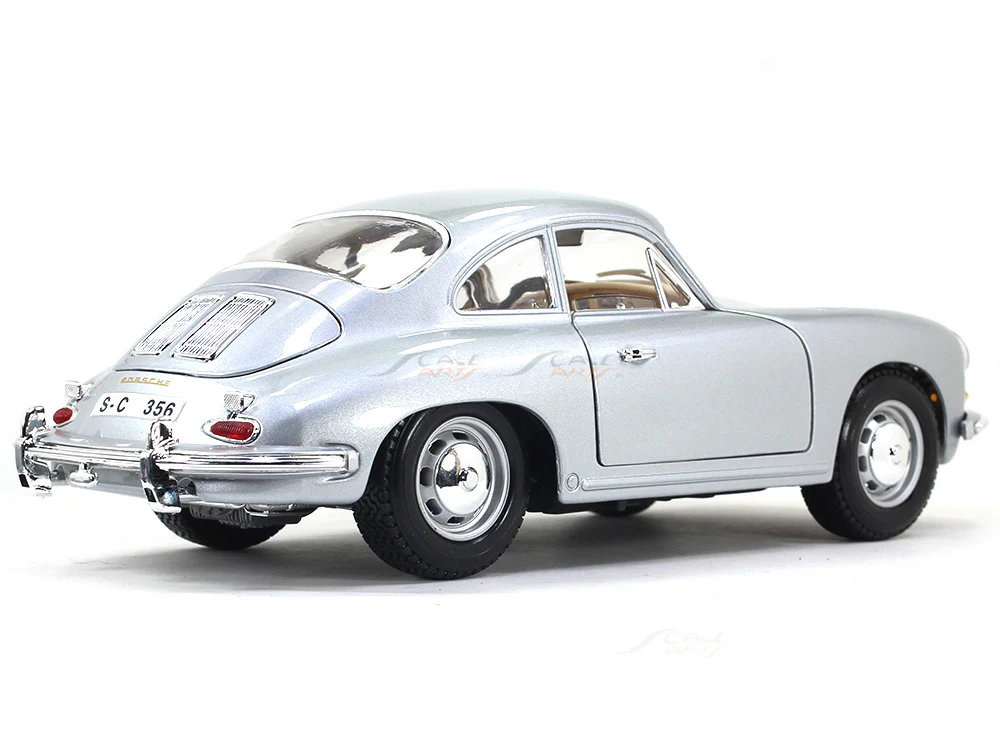 1961 Porsche 356B Coupe 1:18 Bburago diecast Scale Model car - Image 4