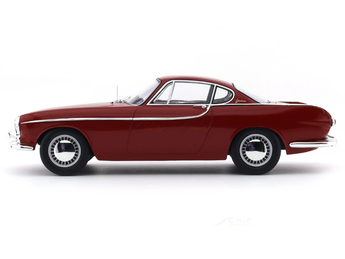 1961 Volvo P1800 Coupe Red 1:18 Norev diecast Scale Model collectible - Image 2