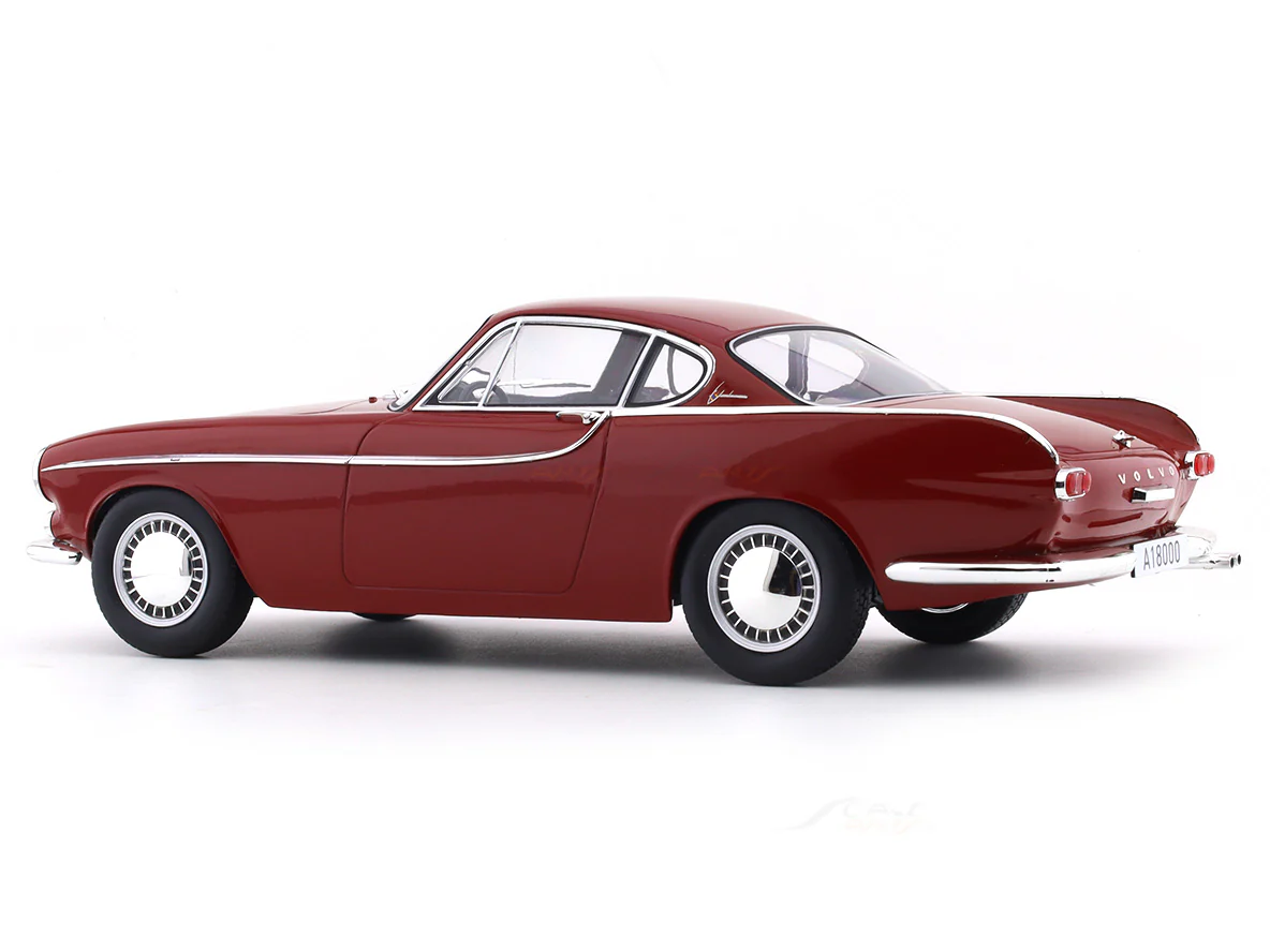 1961 Volvo P1800 Coupe Red 1:18 Norev diecast Scale Model collectible - Image 3
