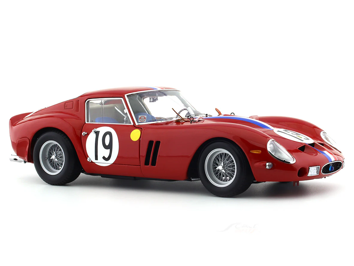 1962 Ferrari 250 GTO #19 2nd LeMans 1:18 Kyosho diecast scale model car collectible - Image 6