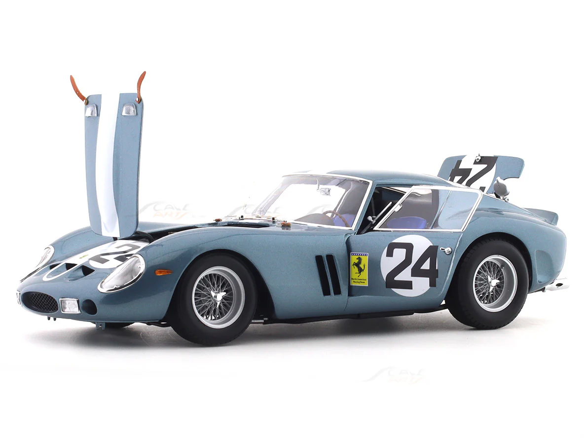 1962 Ferrari 250 GTO No 24 1:18 Kyosho licensed premium diecast scale model car collectible - Image 15