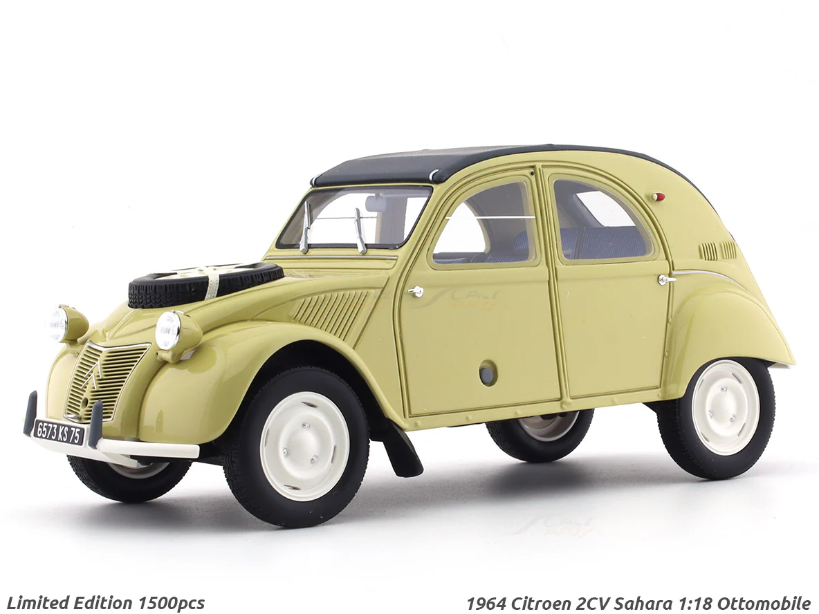 1964 Citroen 2CV Sahara 1:18 Ottomobile resin scale model car collectible