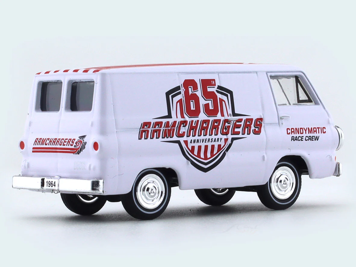 1964 Dodge A100 Panel Van 1:64 M2 Machines diecast scale model collectible - Image 4