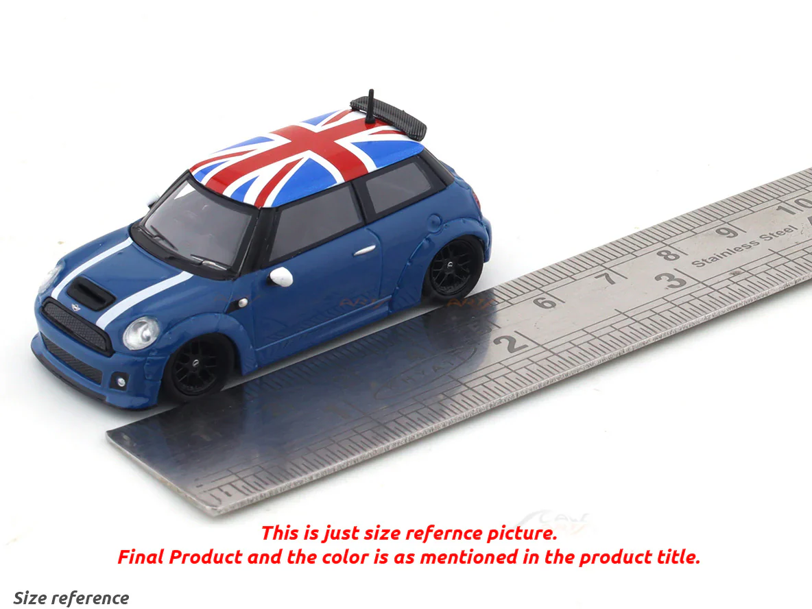 1964 Mini Cooper No 37 1:64 GCD Classic Racing Diecast Scale Model car - Image 2