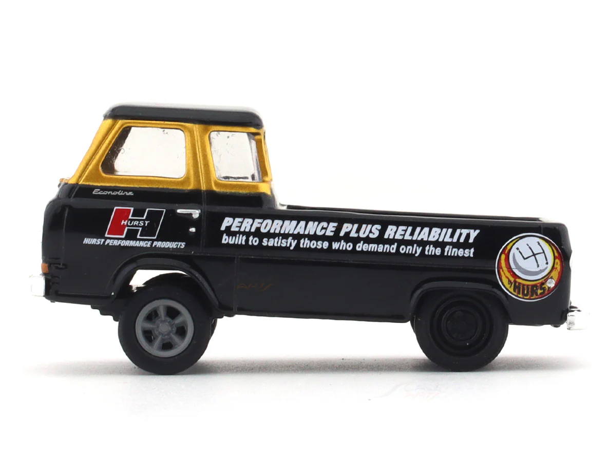 1965 Ford Econoline Pickup Hurst 1:64 M2 Machines diecast hauler scale model - Image 2