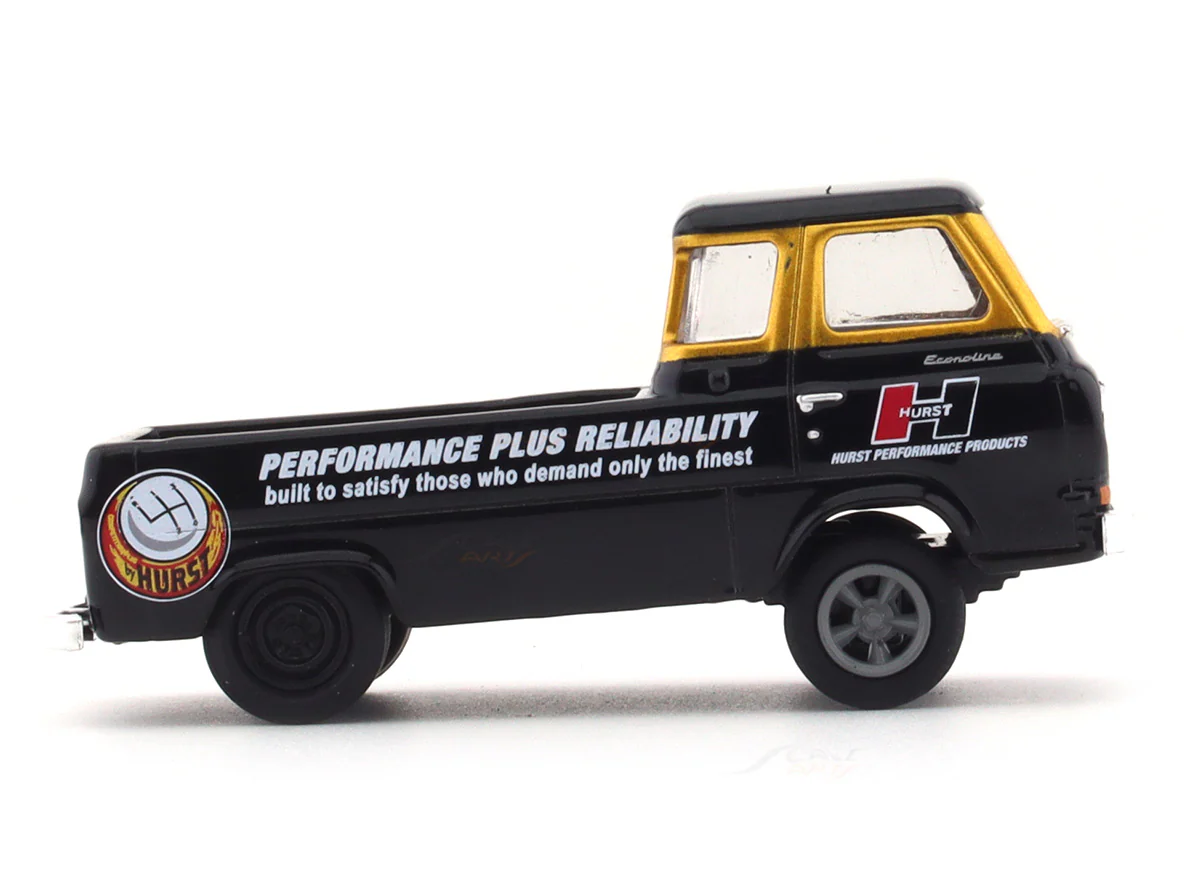1965 Ford Econoline Pickup Hurst 1:64 M2 Machines diecast hauler scale model - Image 5