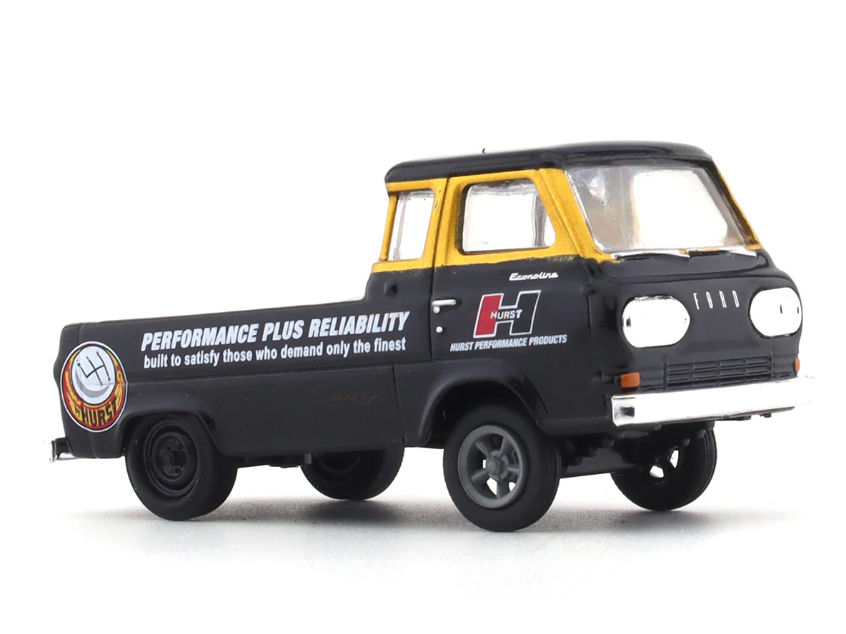 1965 Ford Econoline Pickup Hurst 1:64 M2 Machines diecast hauler scale model - Image 6