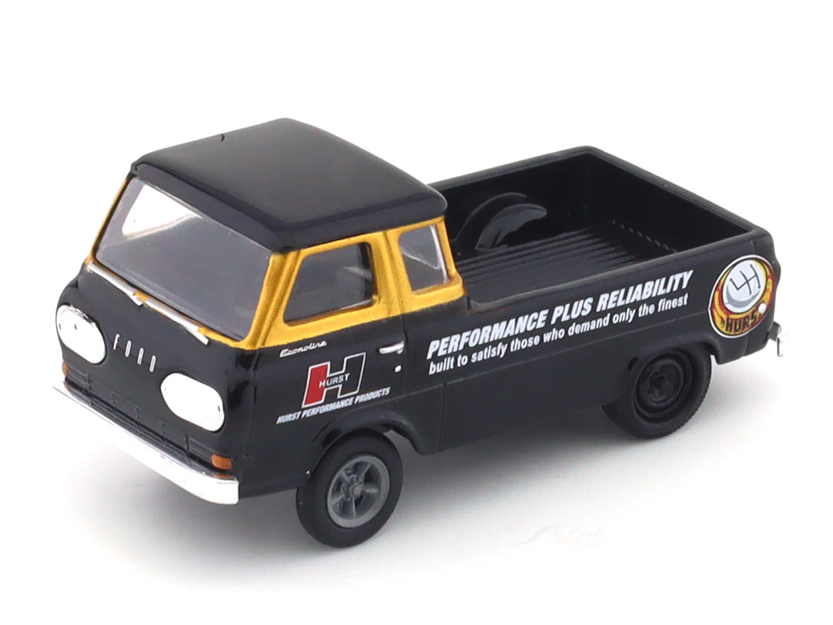 1965 Ford Econoline Pickup Hurst 1:64 M2 Machines diecast hauler scale model - Image 7