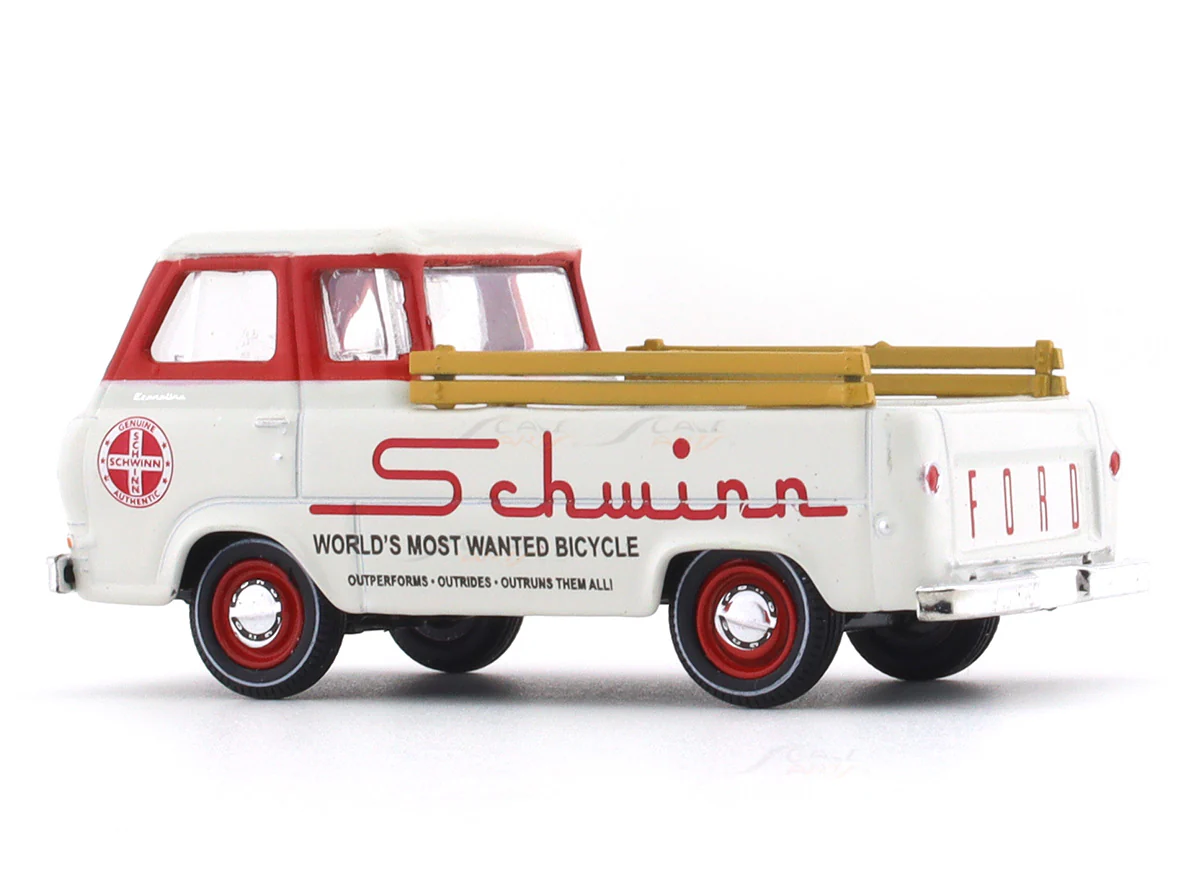 1965 Ford Econoline Truck Schwinn 1:64 M2 Machines diecast scale car collectible - Image 3