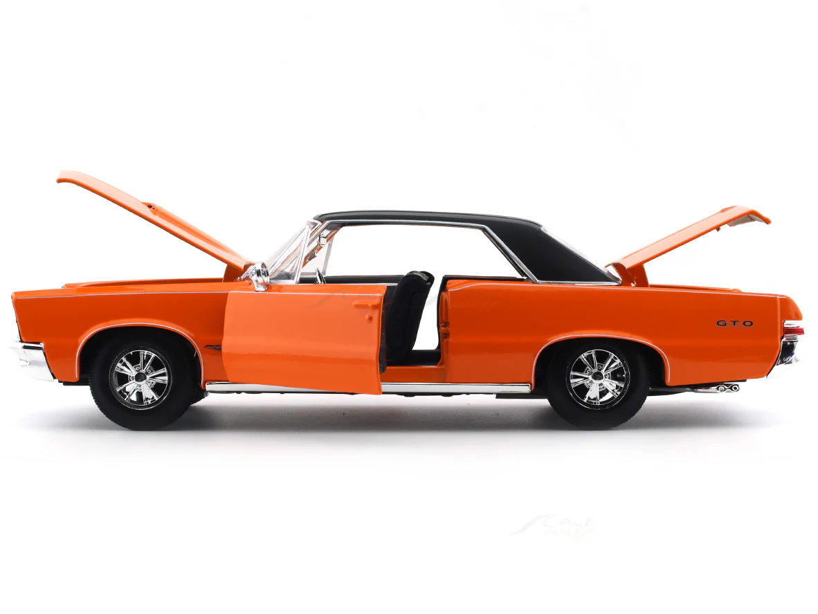 1965 Pontiac GTO Hurst Edition orange 1:18 Maisto diecast Scale Model car - Image 8