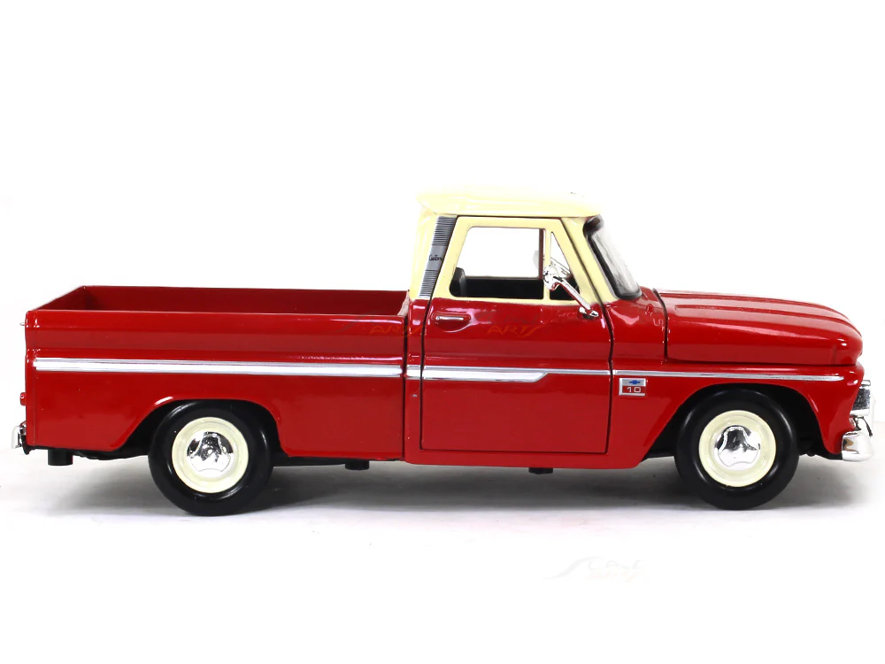 1966 Chevrolet C10 Fleetside Pickup 1:24 Motormax diecast scale model - Image 5