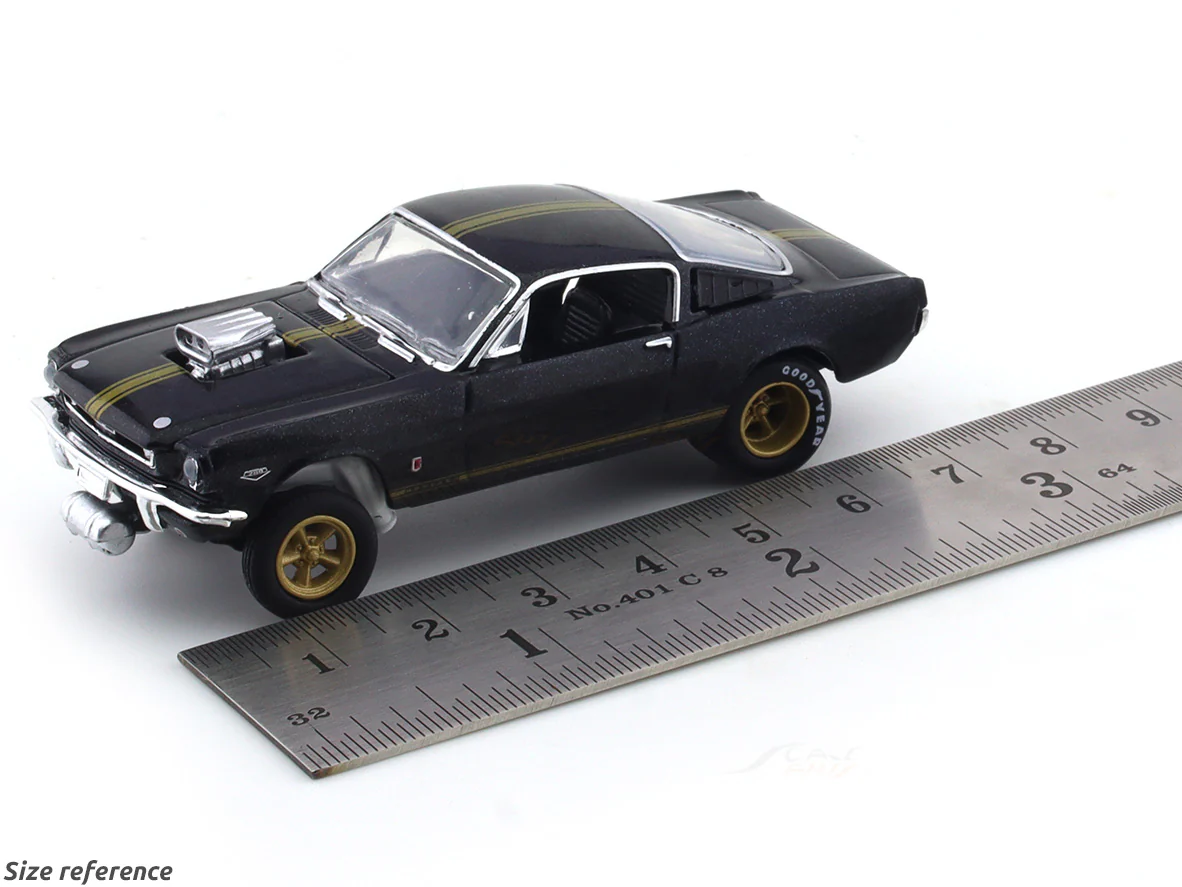 1966 Ford Mustang GASSER 1:64 M2 Machines diecast scale model collectible - Image 9