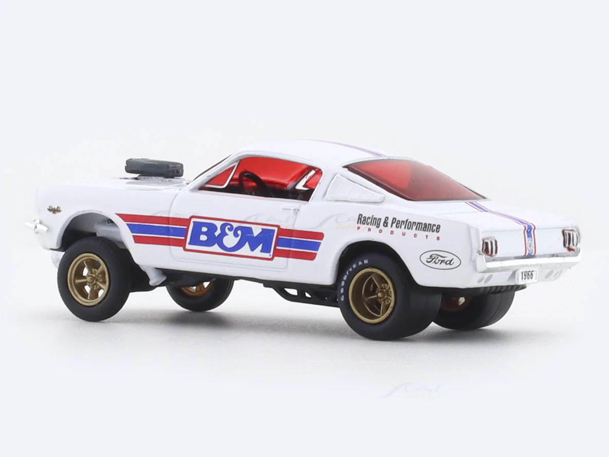1966 Ford Mustang Gasser BnM 1:64 M2 Machines licensed diecast scale model car 32500-97 - Image 3