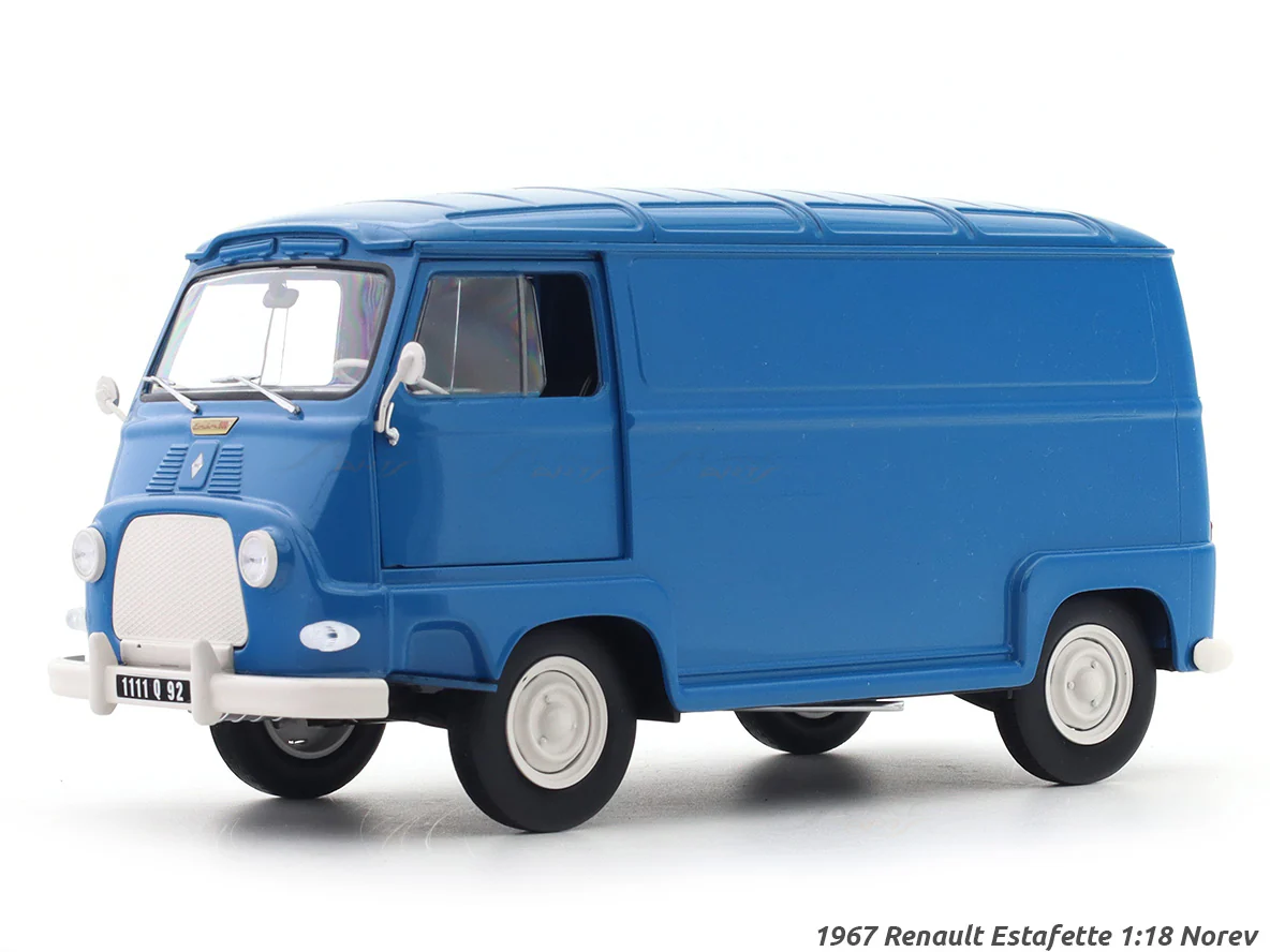 1967 Renault Estafette blue 1:18 Norev diecast Scale Model collectible van