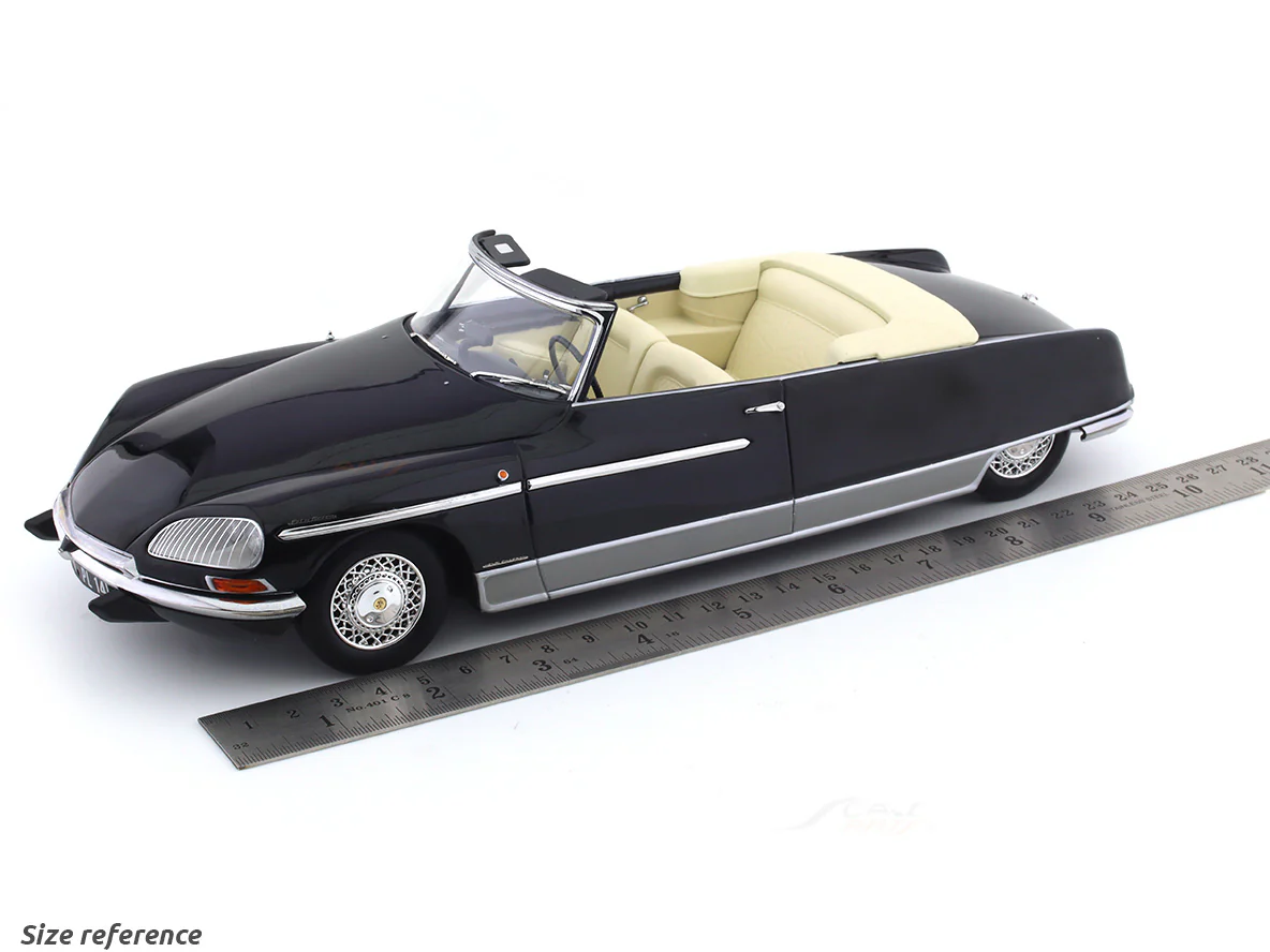 1968 Citroen DS21 Palm Beach Cabriolet 1:18 Norev diecast scale model car collectible - Image 9