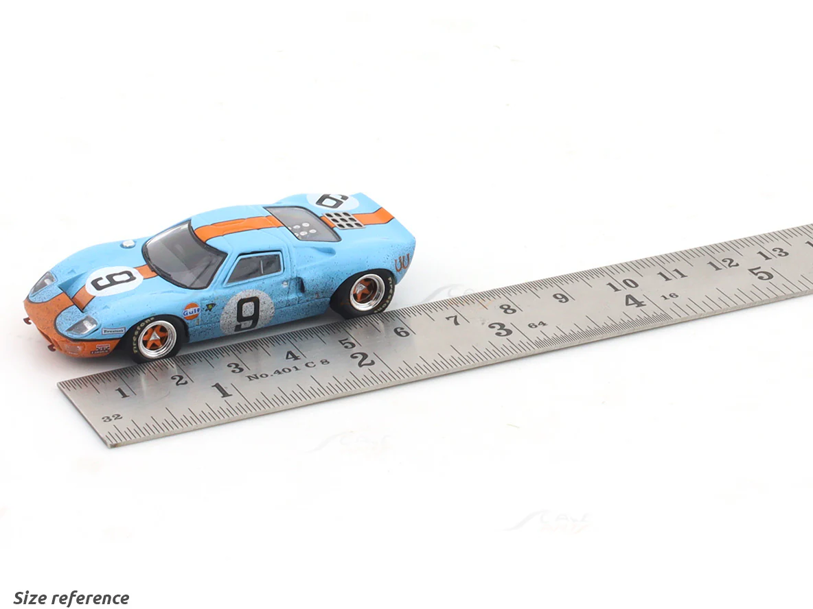 1968 Ford GT40 24h LeMans Set of 2 cars 1:64 Zoom diecast scale model car collectible - Image 13